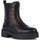 Schuhe Damen Low Boots Geox  Schwarz