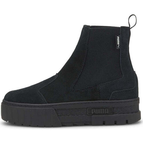 Schuhe Damen Low Boots Puma  Schwarz