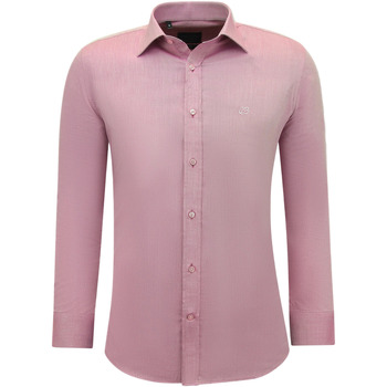 Gentile Bellini Business Oxford Hemd Für Slim Rosa
