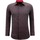 Kleidung Herren Langärmelige Hemden Gentile Bellini Hemd Print Langarm Slim Rot