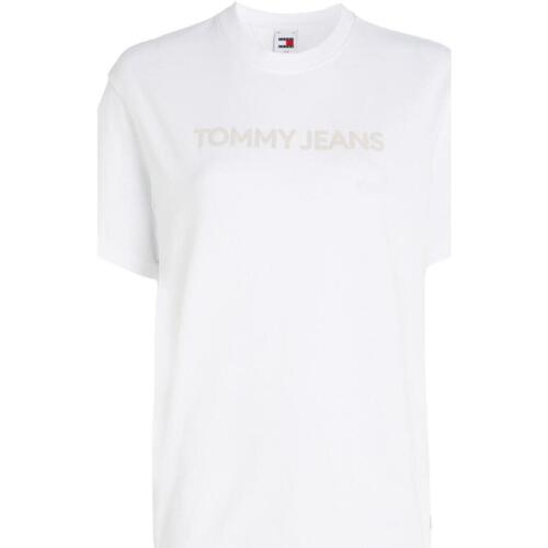 Kleidung Damen T-Shirts Tommy Hilfiger  Weiss