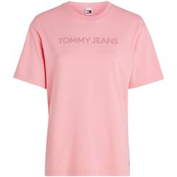 Kleidung Damen T-Shirts Tommy Hilfiger  Rosa