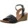 Schuhe Damen Sandalen / Sandaletten Piazza Sandaletten 910071-01 Schwarz