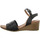 Schuhe Damen Sandalen / Sandaletten Piazza Sandaletten 910071-01 Schwarz