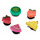 Accessoires Schuh Accessoires Crocs Sparkle Glitter Fruits 5 Pack Multicolor