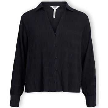 Object  Blusen Stina Shirt L/S  - Black