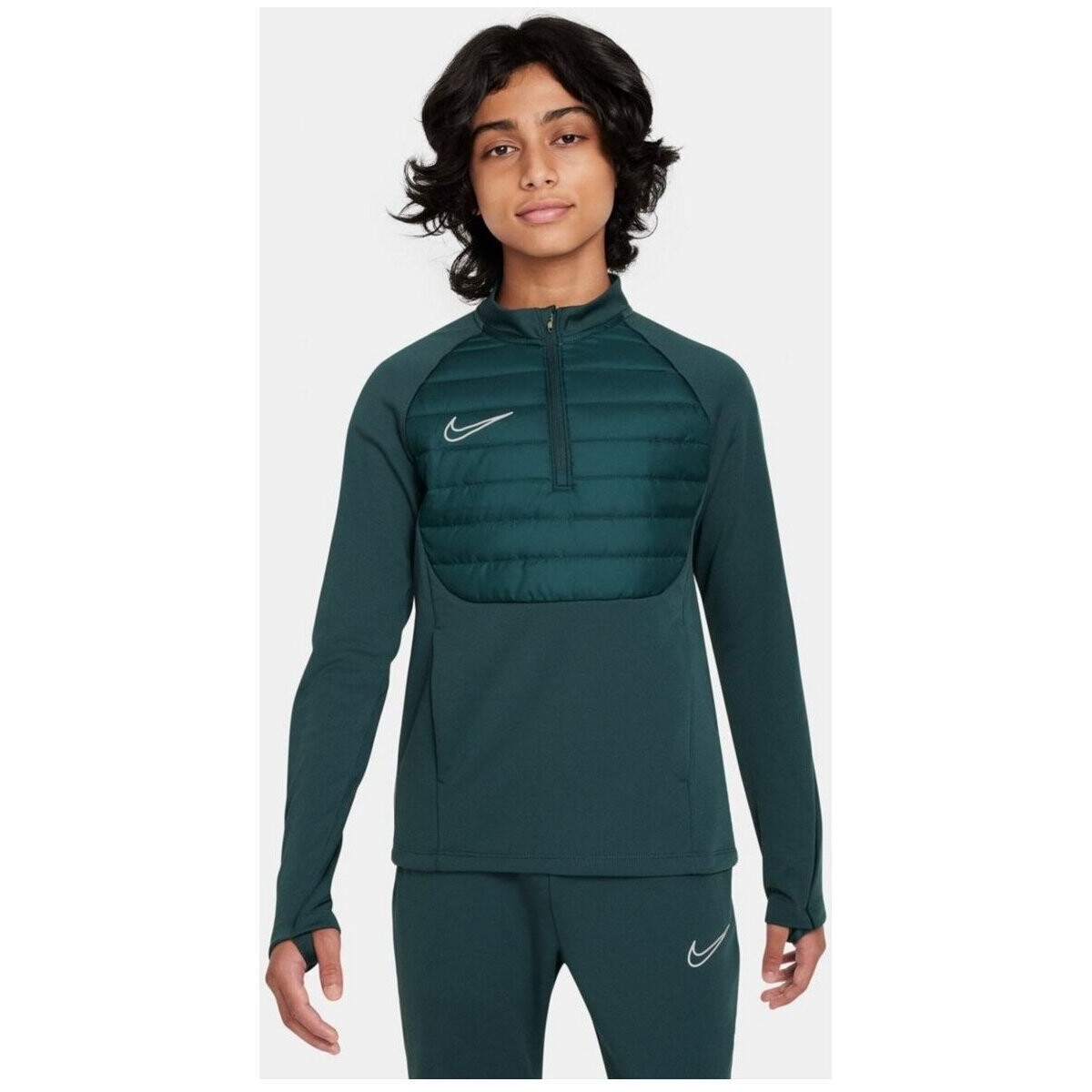 Kleidung Jungen Sweatshirts Nike Sport  THERMA-FIT ACADEMY K 1121185 Grün
