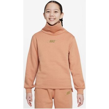 Kleidung Jungen Sweatshirts Nike Sport Sportswear Club Fleece FJ6160-225 Braun