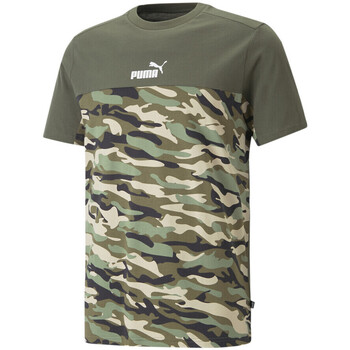 Kleidung Herren T-Shirts & Poloshirts Puma 673335-73 Grün