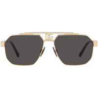 Uhren & Schmuck Sonnenbrillen D&G Dolce&Gabbana Sonnenbrille DG2294 02/87 Gold