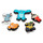 Accessoires Kinder Schuh Accessoires Crocs Jibbitz Disneys Pixar 5 pack Multicolor