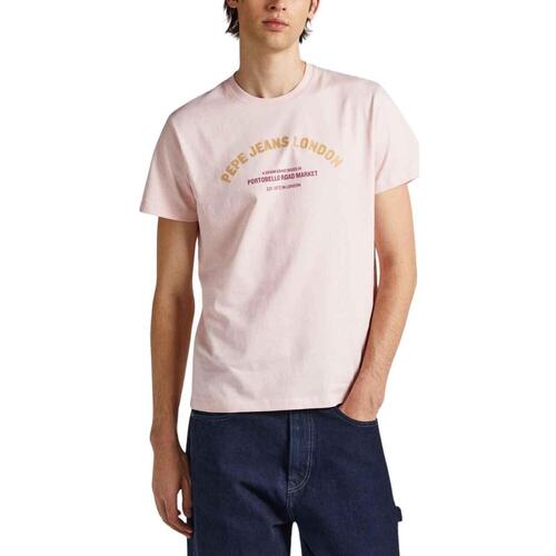 Kleidung Herren T-Shirts Pepe jeans  Rosa