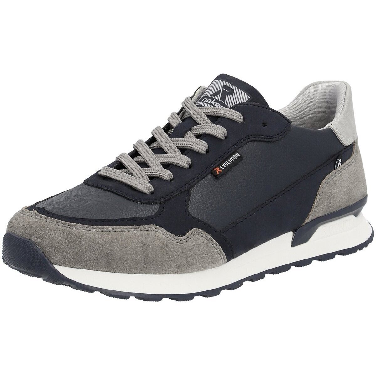 Schuhe Herren Sneaker Rieker FSK Halbschuhe U0307-14 Blau