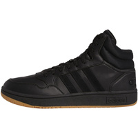 Schuhe Herren Sneaker adidas Originals Hoops 3.0 Mid Schwarz