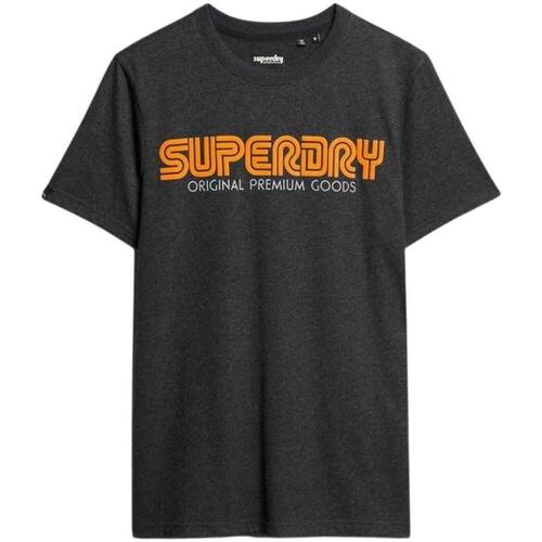 Kleidung Herren T-Shirts Superdry  Blau