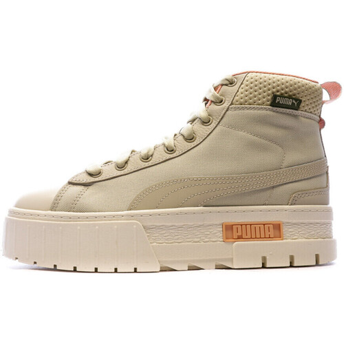 Schuhe Damen Sneaker High Puma 383688-01 Grün