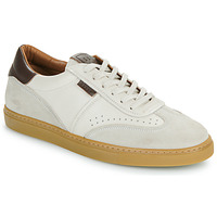Schuhe Herren Sneaker Low Pellet GABRIEL Weiss / Schokolade