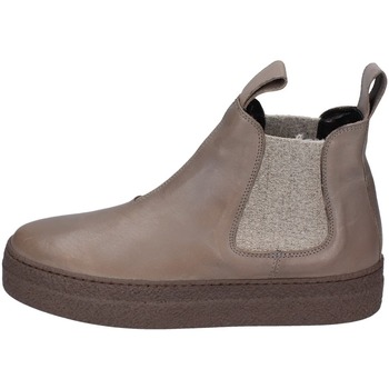 Schuhe Damen Low Boots Loafer EY306 Braun