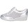 Schuhe Damen Slipper Bluerose EY327 Silbern