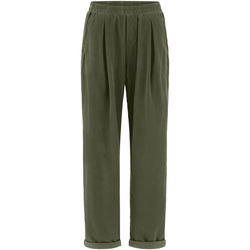 Kleidung Damen Hosen Deha Pantalone Relaxed In Velluto Grün
