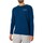 Kleidung Herren Pyjamas/ Nachthemden Tommy Hilfiger Lounge Langarm-Logo-T-Shirt Blau