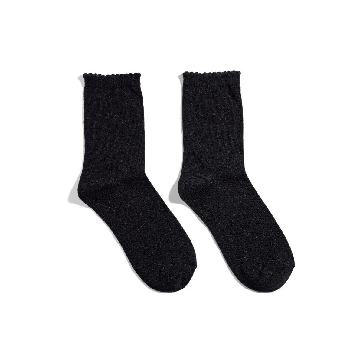 Unterwäsche Damen Socken & Strümpfe Pieces 17078534 SEBBY-BLACK Schwarz