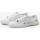 Schuhe Damen Sneaker Low Le Temps des Cerises Weiße Basic Sneakers mit Stickerei Weiss