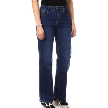 Kleidung Damen Straight Leg Jeans Monday Premium LW-273 Blau