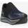 Schuhe Damen Slip on Donna Serena 7Q4957DS-BLU Blau