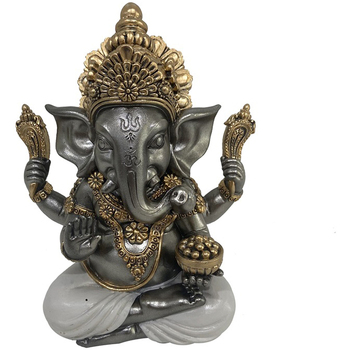 Home Statuetten und Figuren Signes Grimalt Ganesh -Figur Silbern