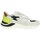 Schuhe Kinder Sneaker High Date J381-FG-ME-GY2 Weiss
