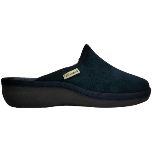 Schuhe Damen Pantoffel Le Sanitarie flow211-blu Blau
