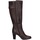 Schuhe Damen Stiefel Rosetta EY405 Braun