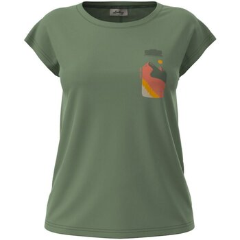 Kleidung Damen Tops Lundhags Sport Fulu Merino Bottle T-Shirt W 44304-23/640- clover Grün