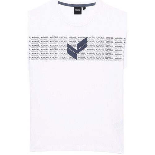 Kleidung Jungen T-Shirts & Poloshirts Kaporal PAXE23B11 Weiss