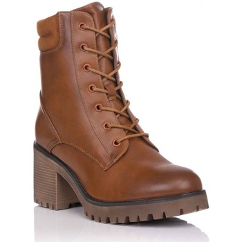 Schuhe Damen Low Boots Sport MAH698 Braun