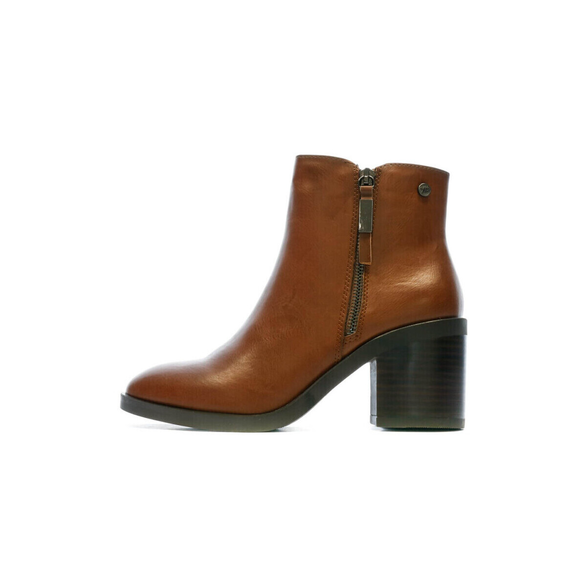 Schuhe Damen Low Boots Xti -140620 Braun