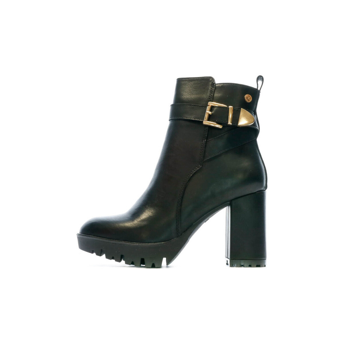 Schuhe Damen Low Boots Xti -140582 Schwarz