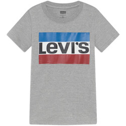 Kleidung Mädchen T-Shirts & Poloshirts Levi's 9E8568-C87 Grau