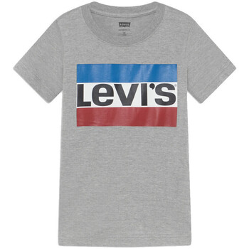 Kleidung Mädchen T-Shirts & Poloshirts Levi's 9E8568-C87 Grau