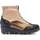 Schuhe Damen Low Boots Wonders STIEFEL C33302 Braun
