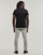 Kleidung Herren T-Shirts Versace Jeans Couture 76GAHG00 Schwarz / Weiss