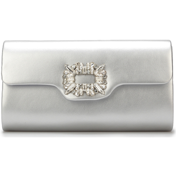 Taschen Damen Geldtasche / Handtasche La Modeuse 69309_P161397 Silbern