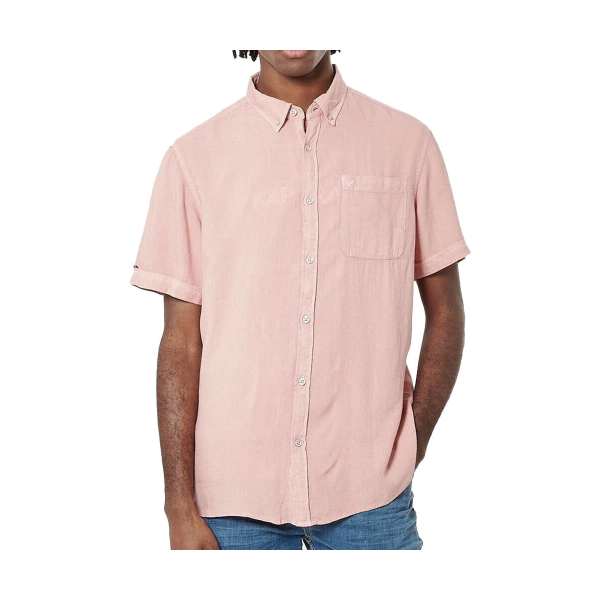 Kleidung Herren Kurzärmelige Hemden Kaporal MAYOE23M41 Rosa