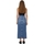 Kleidung Damen Röcke Only Noos Cilla Long Skirt - Medium Blue Denim Blau