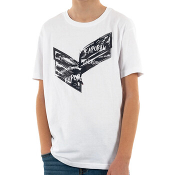Kleidung Jungen T-Shirts & Poloshirts Kaporal PEPAE23B11 Weiss