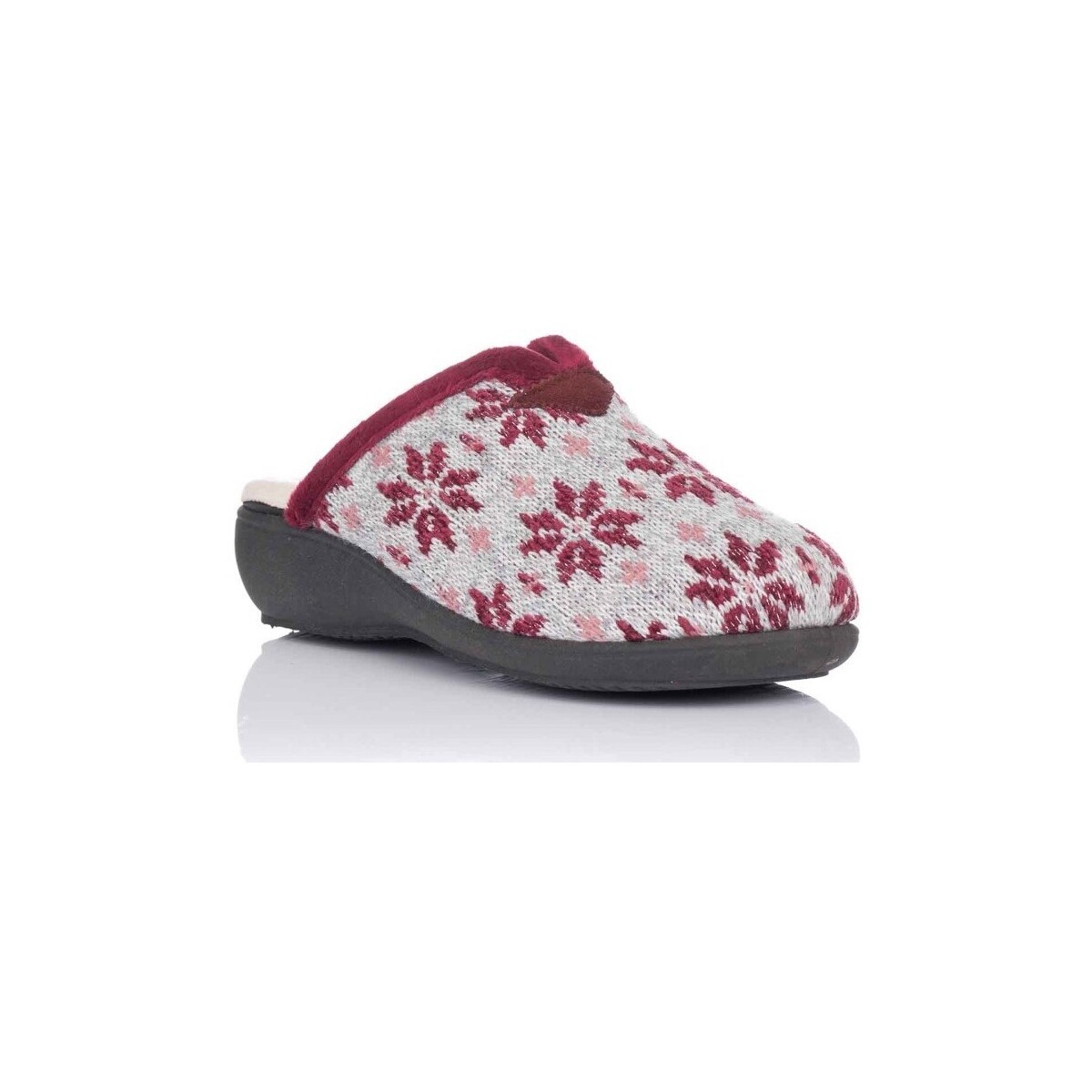 Schuhe Damen Hausschuhe Plumaflex 14120 Rot