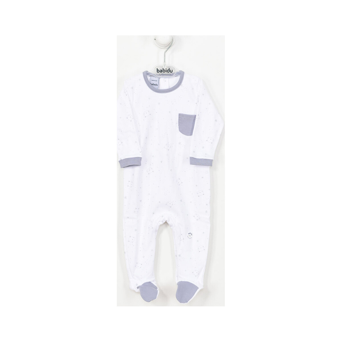 Kleidung Kinder Pyjamas/ Nachthemden Babidu 13175-GRIS Multicolor