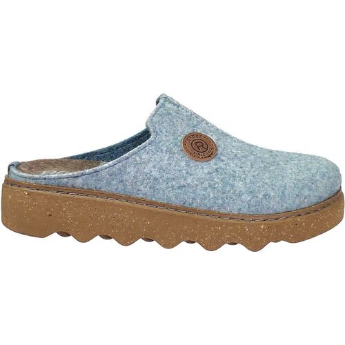 Schuhe Damen Pantoletten / Clogs Rohde 6120 Blau