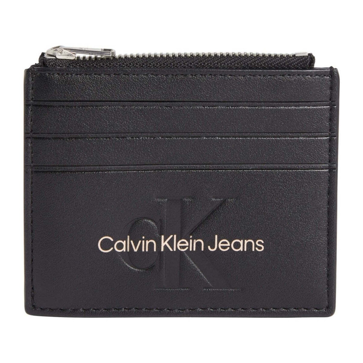 Taschen Damen Portemonnaie Calvin Klein Jeans  Schwarz